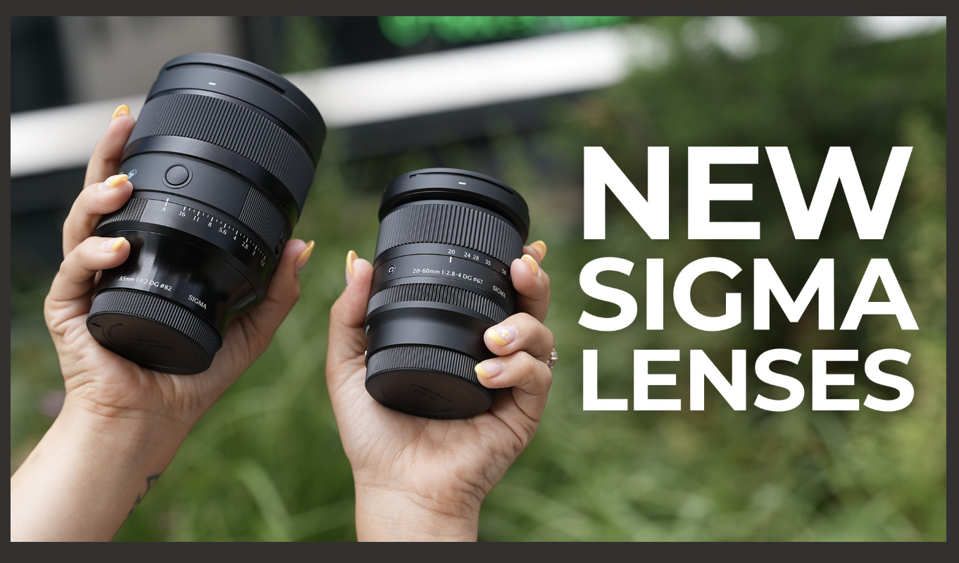 Sigma 85mm f/1.2 Art & 20-60mm F2.8-4 Lenses Announced
